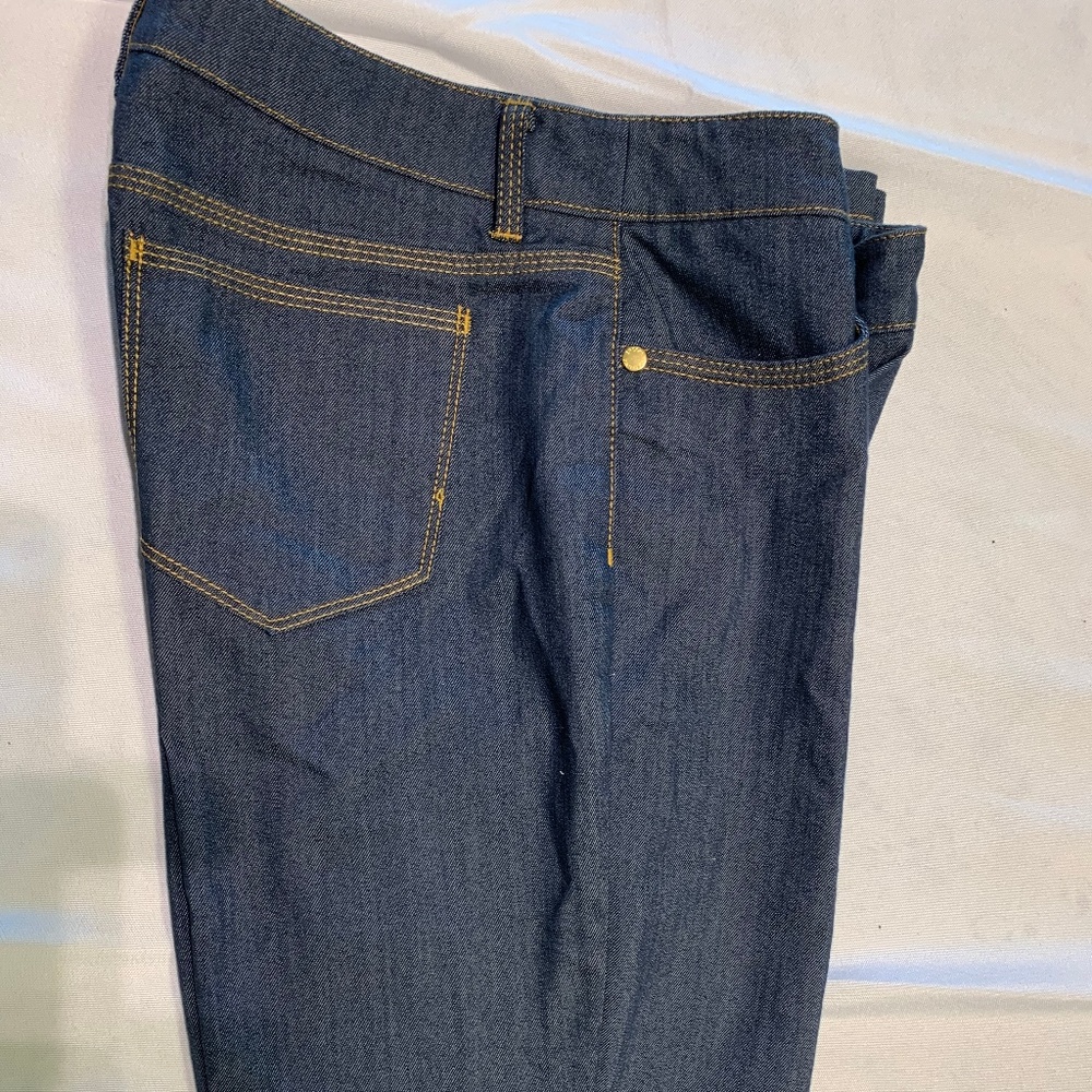 Petite woman's Brooks Brothers jeans